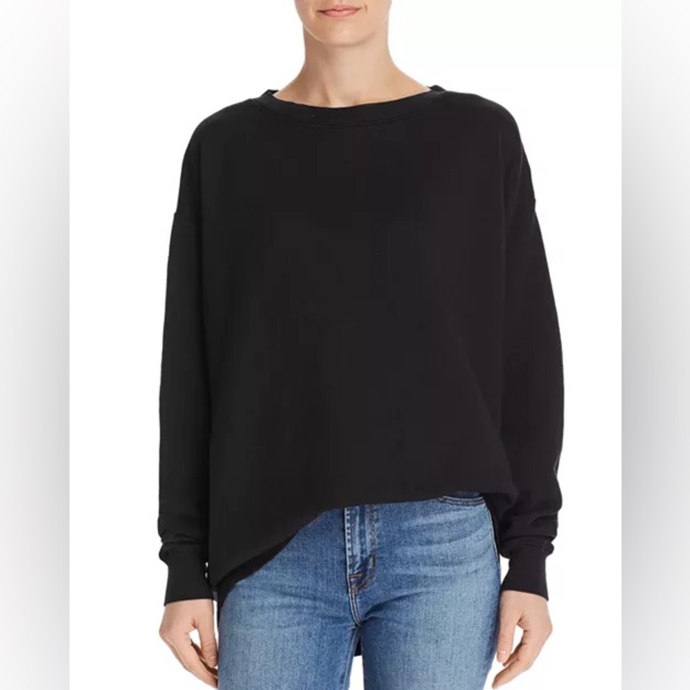 Wildfox Black Roadtrip Crew Neck Sweater